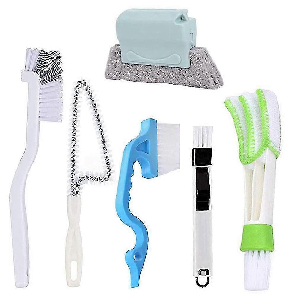 Window Groove Cleaning Brush Set, Window Track Cleaning Tool,