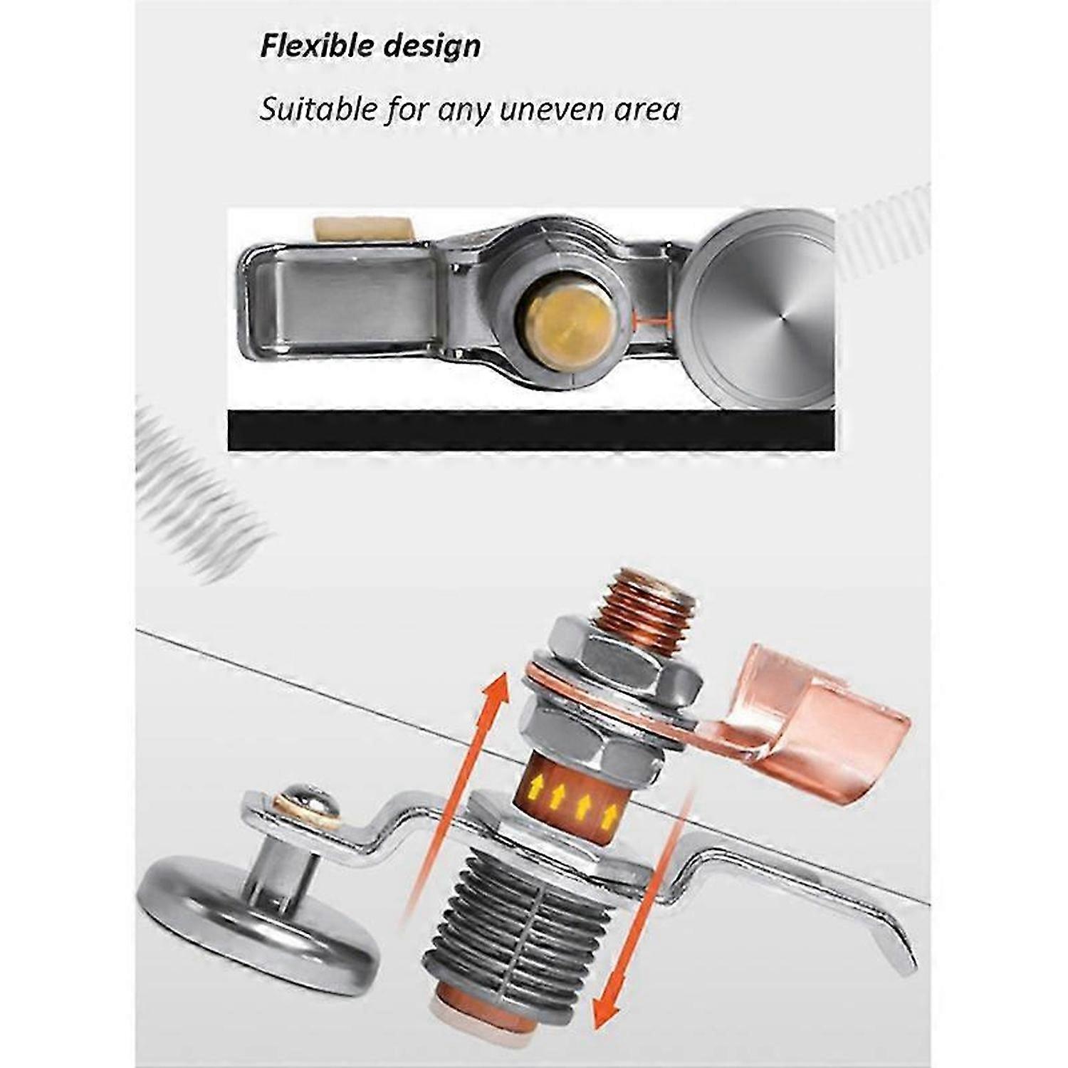 300A Magnetic Welding Head Single Magnet Head Support Ground Clamp