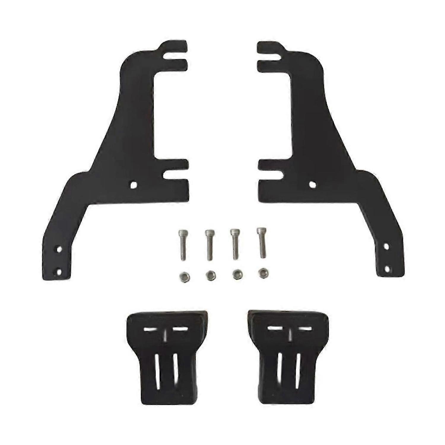 Front Engine Hood Side Spotlight A-Pillar Mounting Brackets for