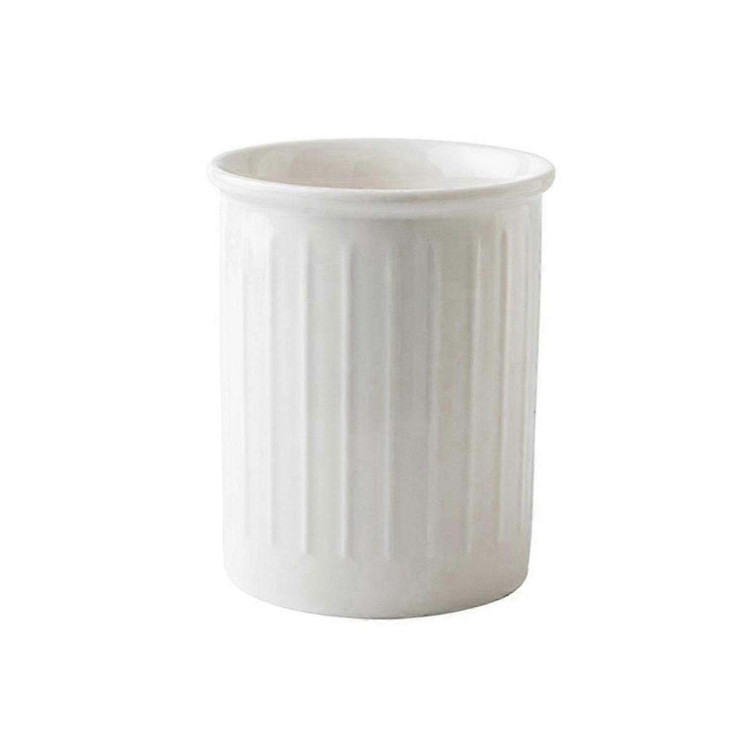 Ceramic , Fork and Spoon Storage Jar Home Decoration