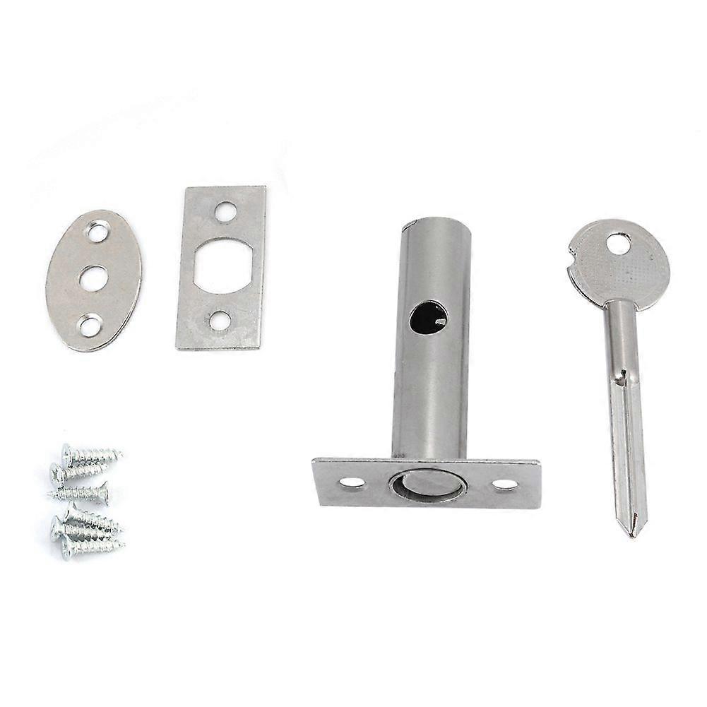 Iron Hardware Pipe Tube Well Invisible Lock for Fireproof Door Escape Aisle
