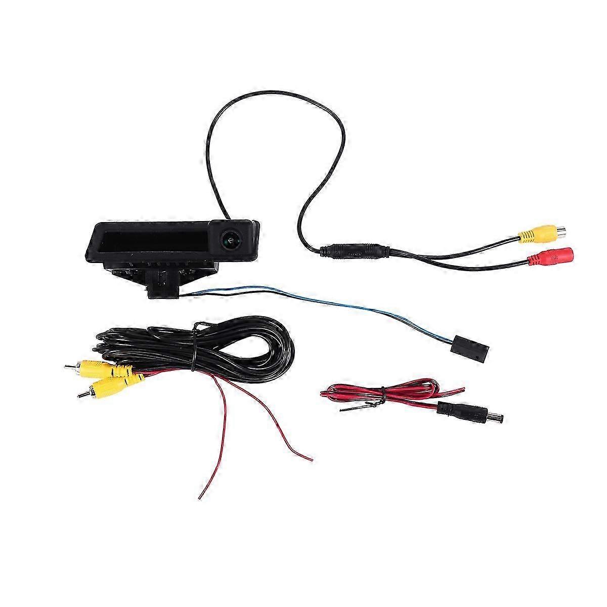 Car Rear View Camera Reverse Tailgate Trunk CCD Handle Camera For BMW