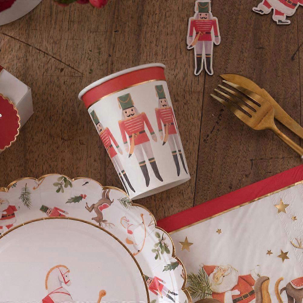 Red Nutcracker Cups