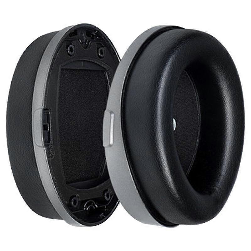 1 Pair Earphone Replacement Earpads For HyperX Protein Leather with Plastic Buckle