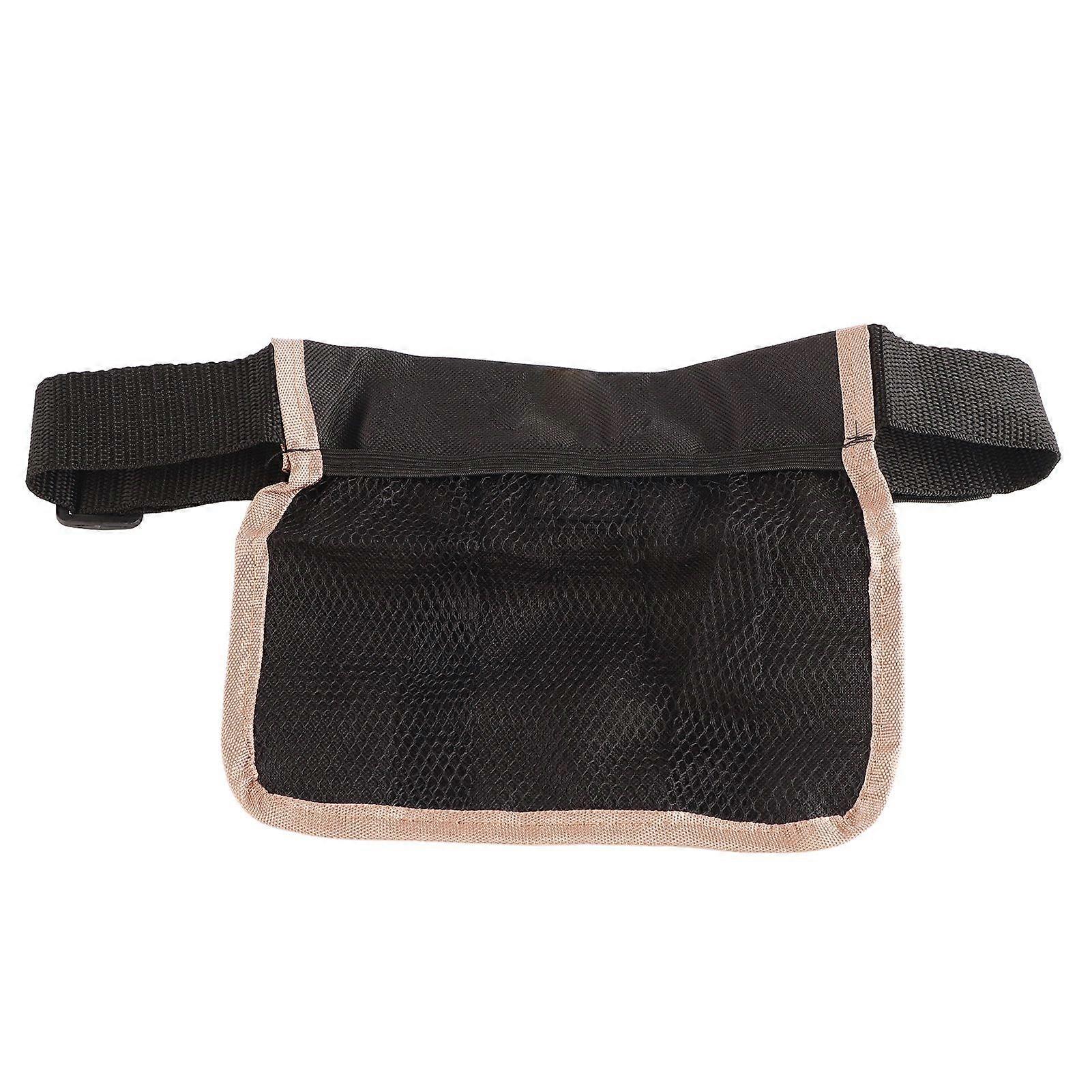 Black Oxford Canvas Ball Storage Bag Pouch for Rival Zeus Apollo Refill Small