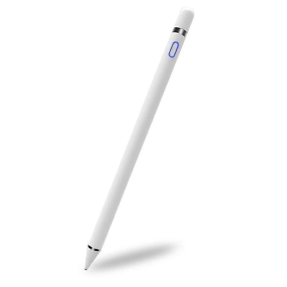 Universal Touch Pen, Active Capacitive Stylus for Smartphone Tablet, White