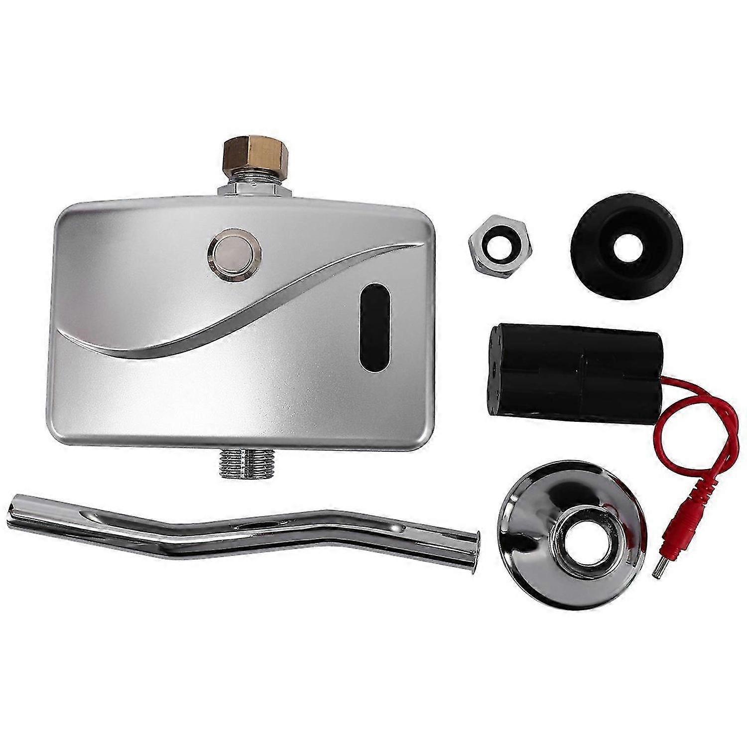 Automatic Electric Urinal Flush Valve Sensor&Manual Wall Mount DC6V