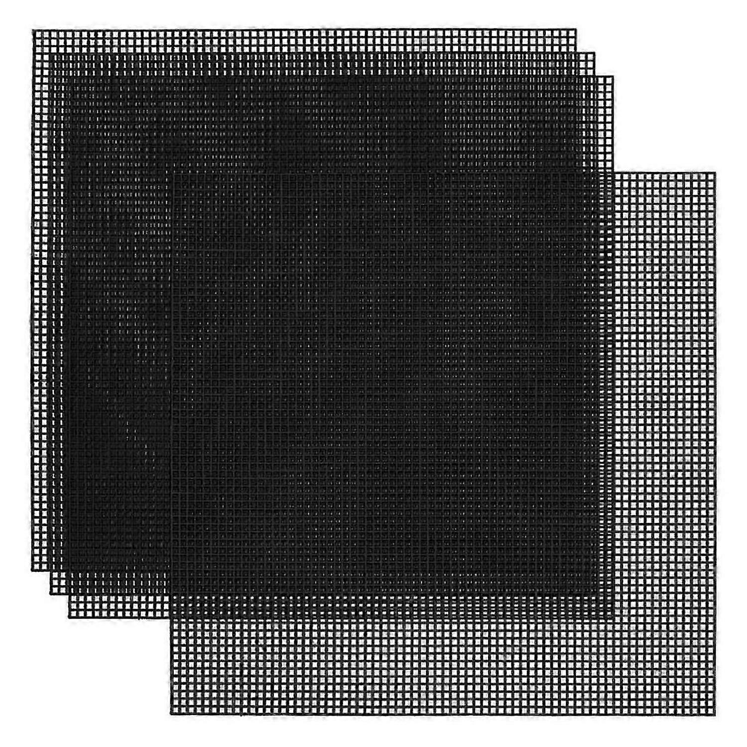 Plastic Canvas Sheets Square Mesh Sheets Black Plastic Needlepoint