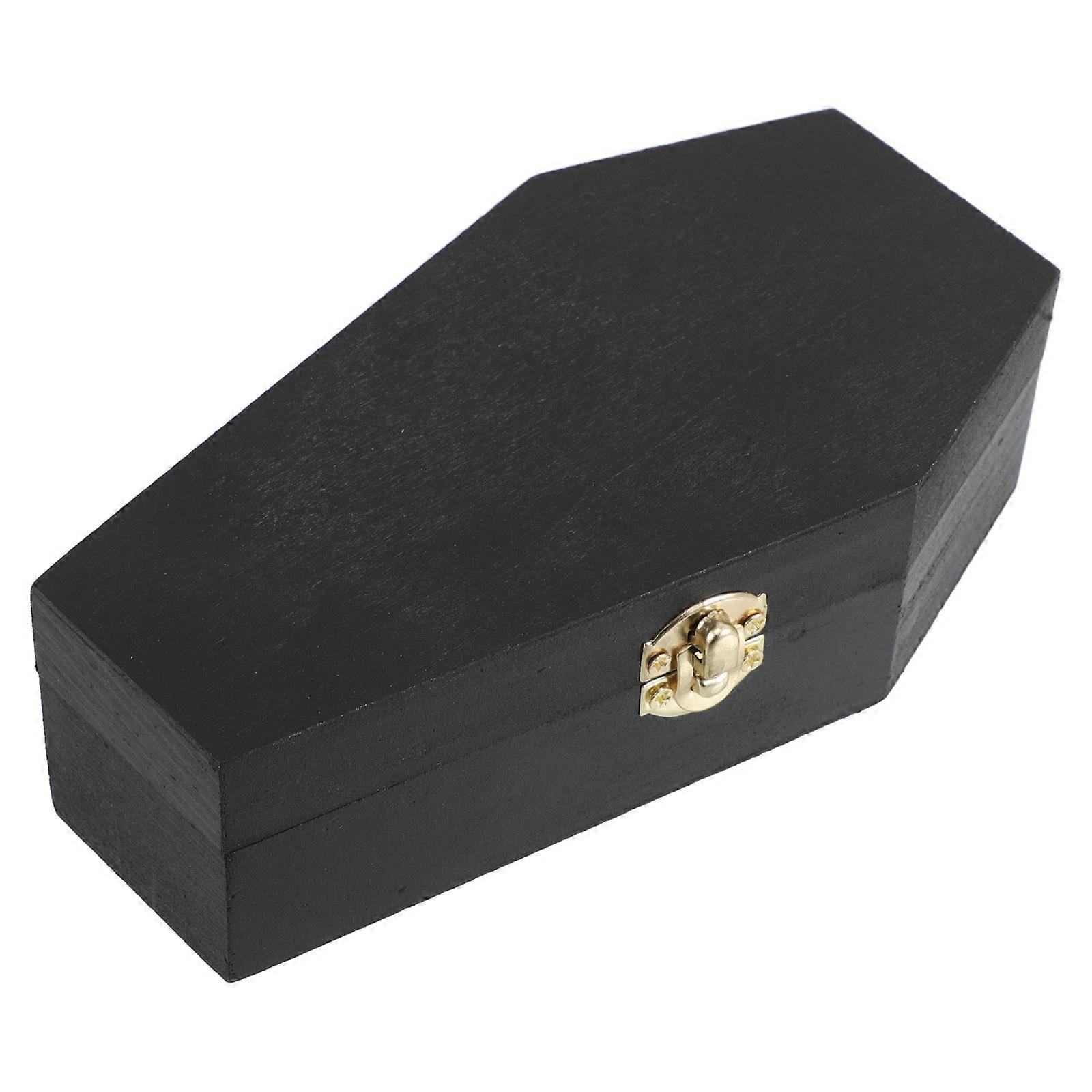 Pet Casket Wooden Coffin Box for Ashes 5Pcs Gothic Design Cremation Urn