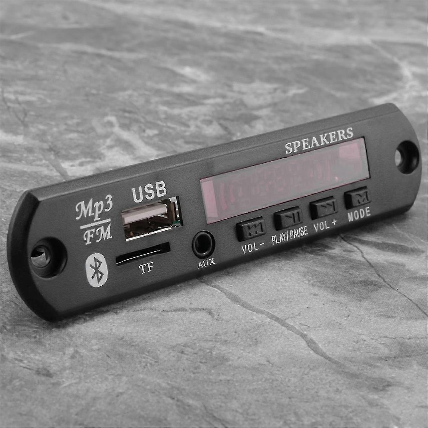 USB MP3 Module Bluetooth 12V MP3 WMA Decoder Board Audio Module FM AUX USB TF Radio for Car Remote M