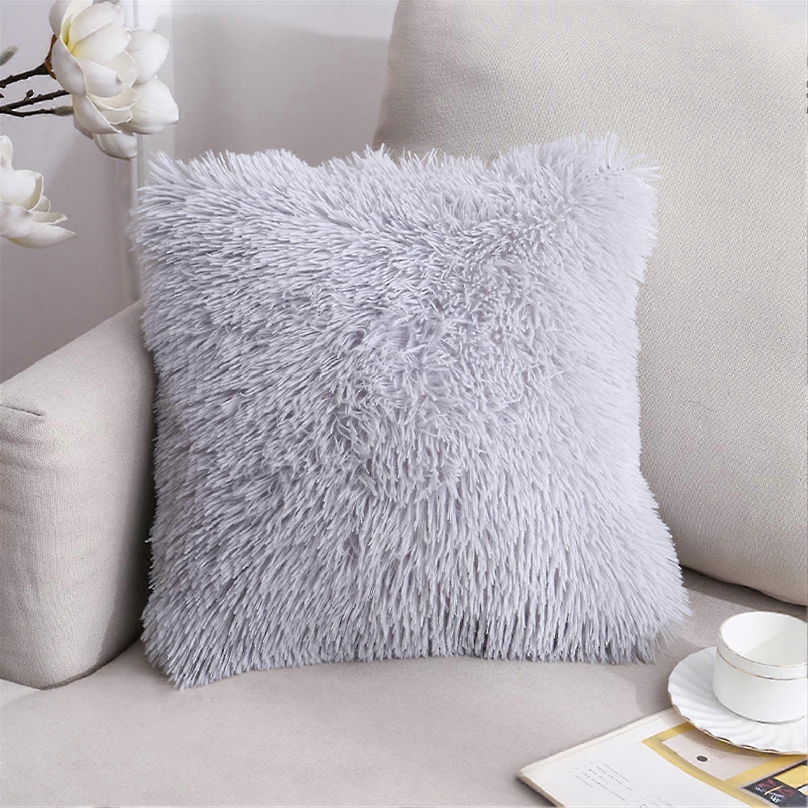 Fall Pillow Covers Gray 16x16in For Throw Pillows Pillow Protectors Included Autumn Home Decor