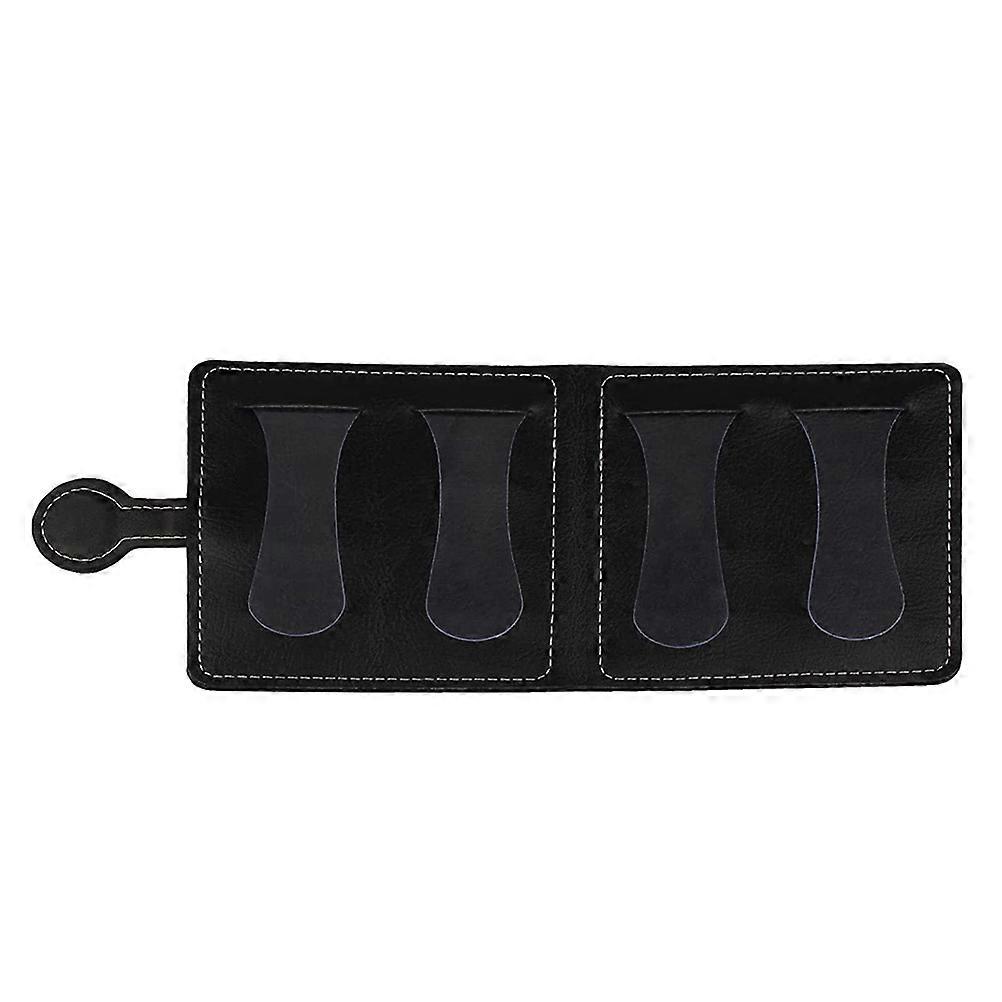 Black Pick Bag Portable Pick Pouch for Storage Guitar Accessory