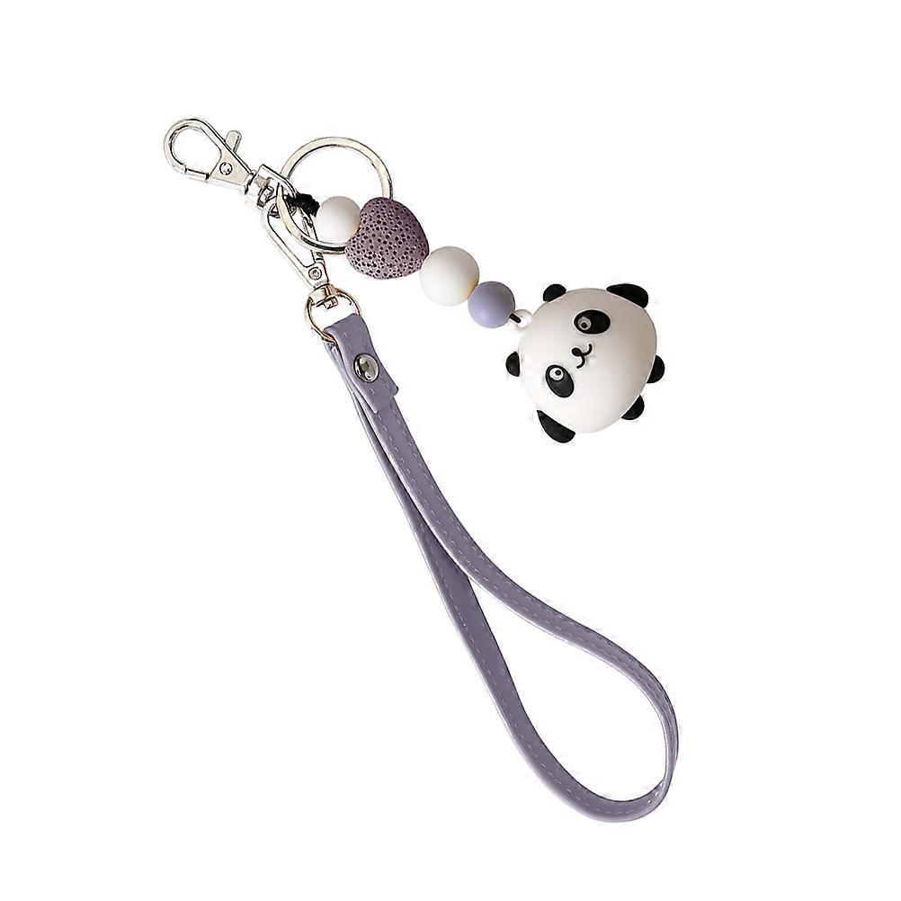 Panda Key Ring Cartoon Animal Key Chain for Hanging Keys