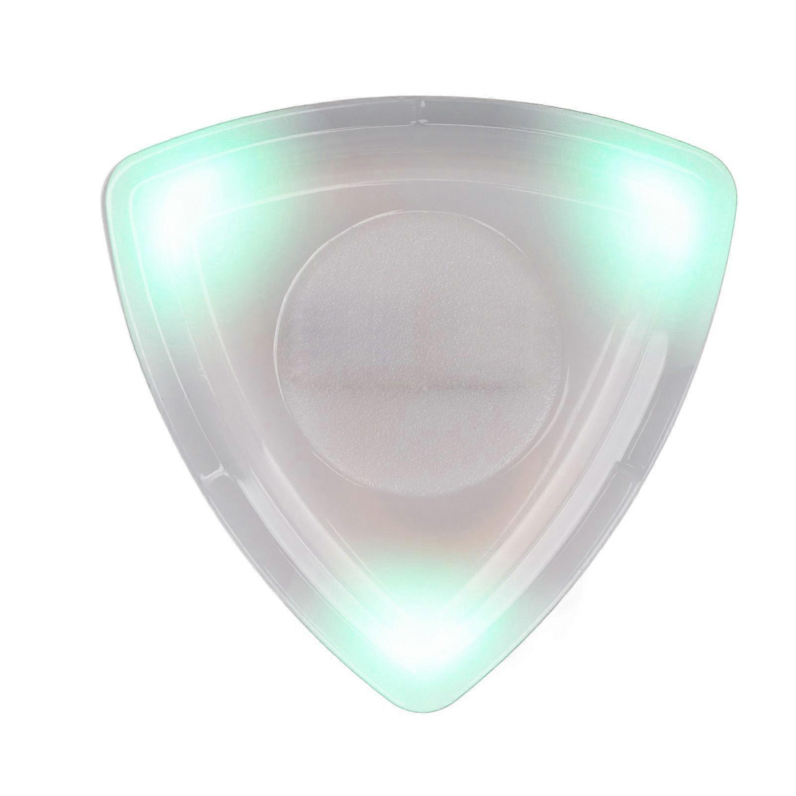 Glowing Guitar Pick with High Sensitivity LED Light Guitar Pick Replacement with Battery Green