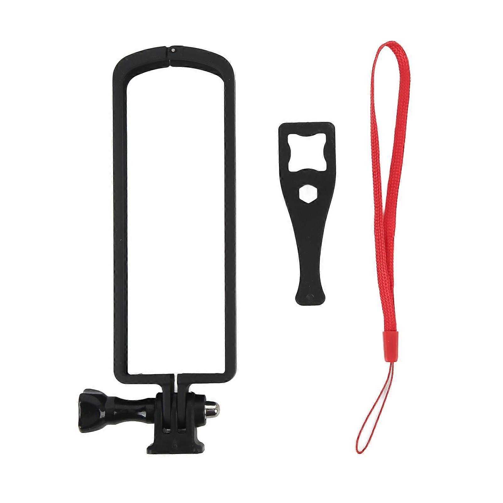 Camera Protective Frame Action Camera Mount Cage for RICOH THETA SC2 1/4 Screw Connector