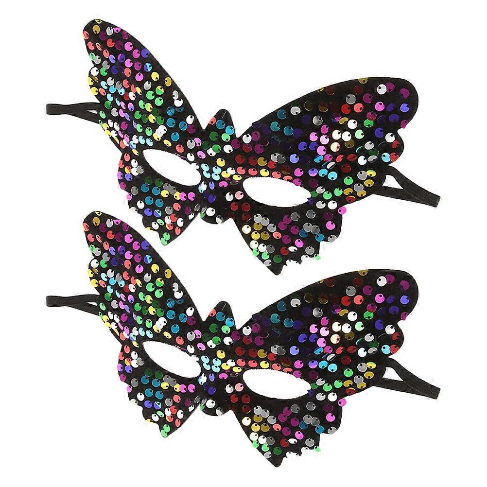 Masquerade Mask Butterfly for Halloween 4Pcs