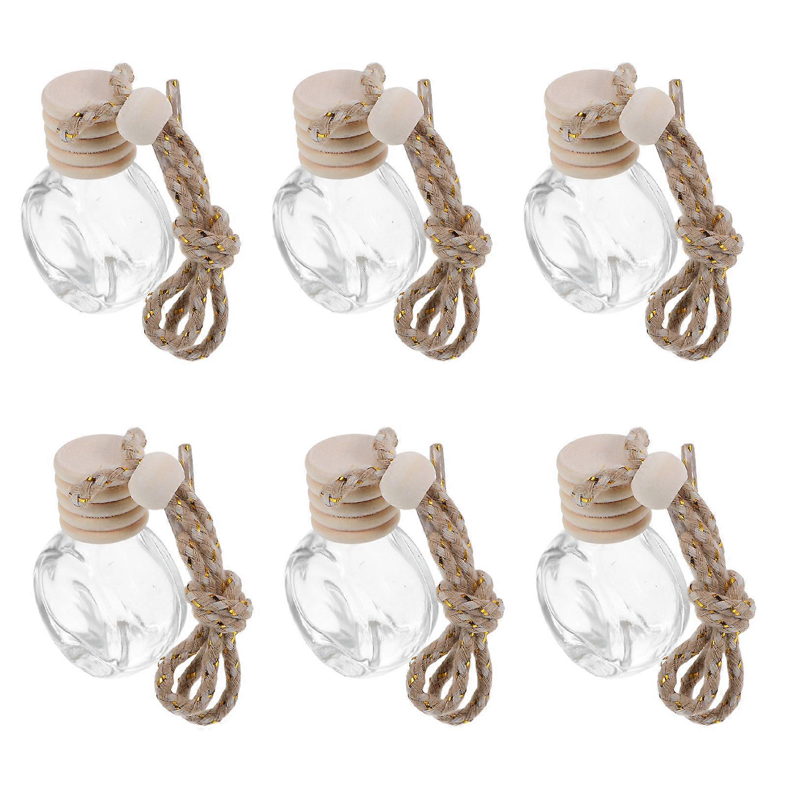 Glass Hanging Perfume Bottle for Car Interior Decor 30Pcs Pack