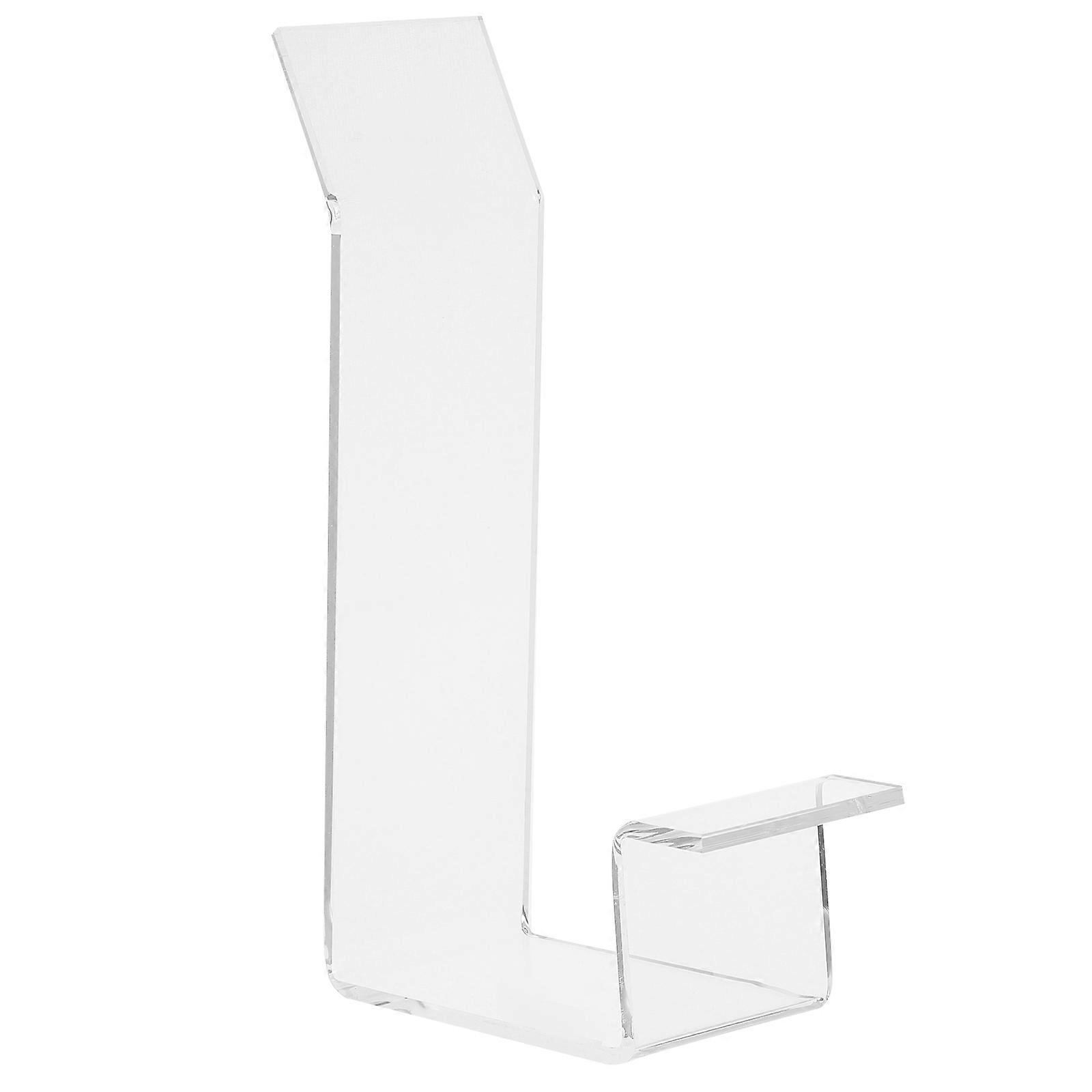Acrylic Shoe Display Shelf Clear Shoe Organizer Stand for 12Pcs Shoes
