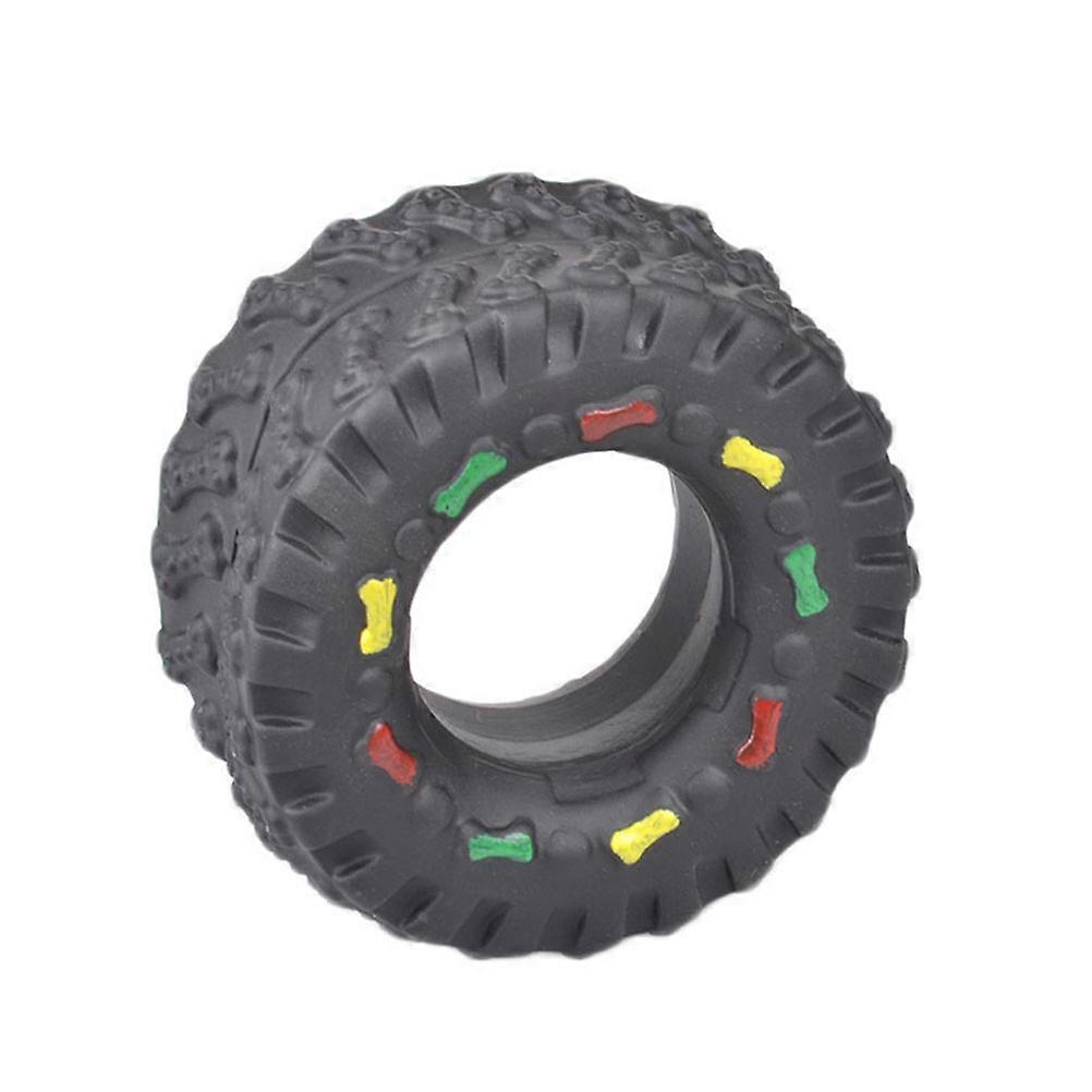 Tire-Shape Pet Chew Toys Dog Chew Toys for Dog Playing 3Pcs Ball Set