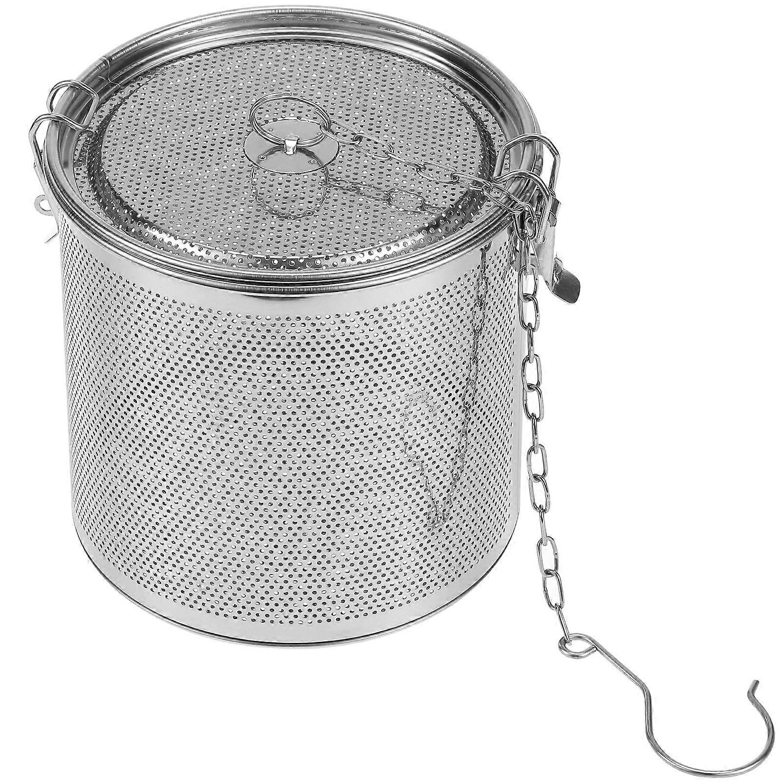 Seasoning Strainer for Kitchen Use Stainless Steel Filter Hamper 3Pcs