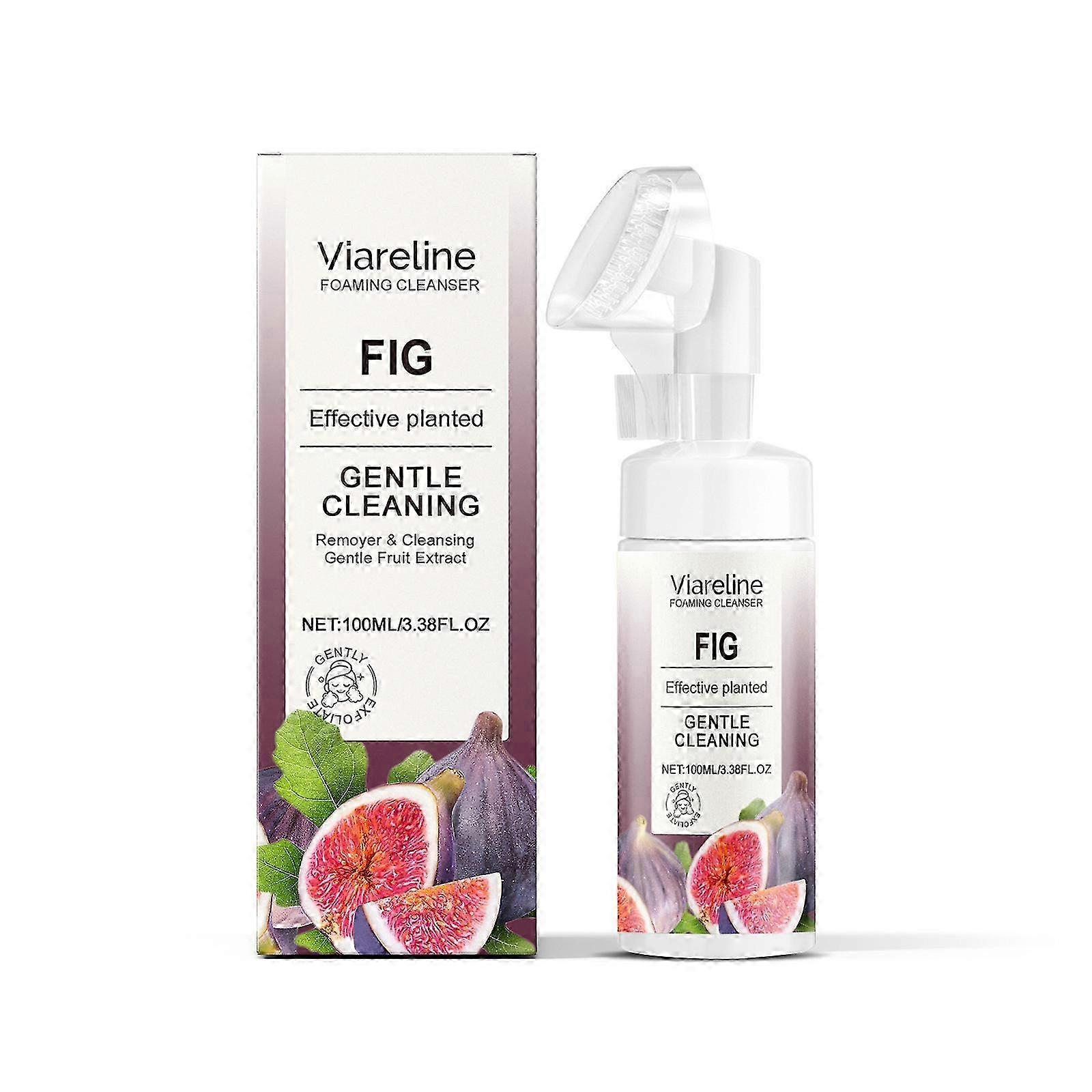 Green Tea Foam Facial Cleanser Gentle Ingredients Deep Cleaning Pores And Refreshing Cleansing Face Without Greasiness