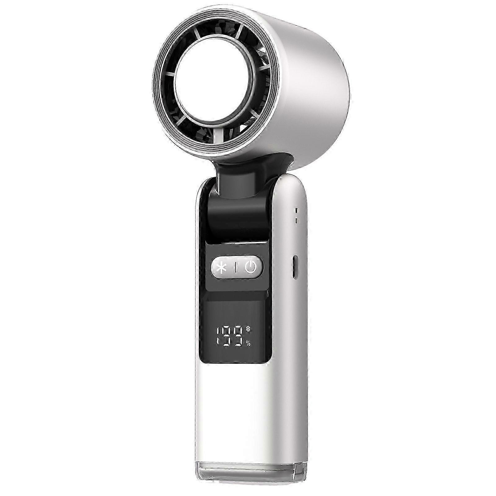 Portable Mini Turbos Fan 1-199 Speed Adjustables Low Noise Cold Fan For Men Women