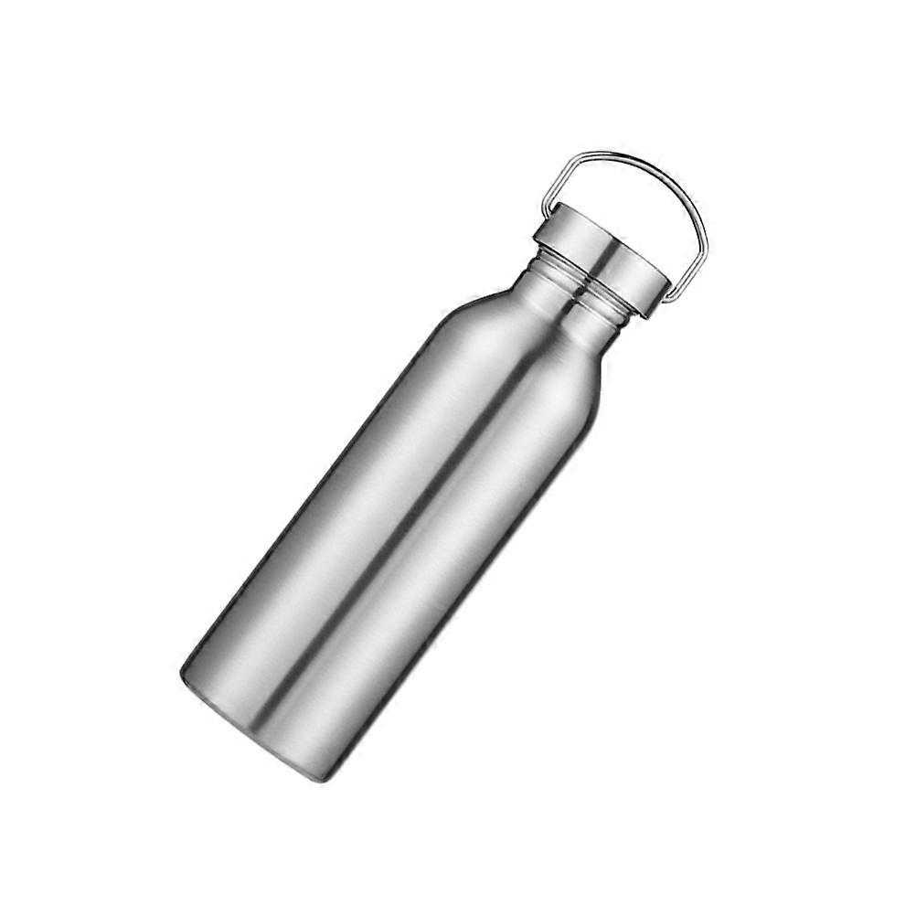 Cylindrical Silver Vacuum Cup 2Pcs Large Capacity Water Bottle Suitable For Home And School With Portable Functionality And Strong Durability