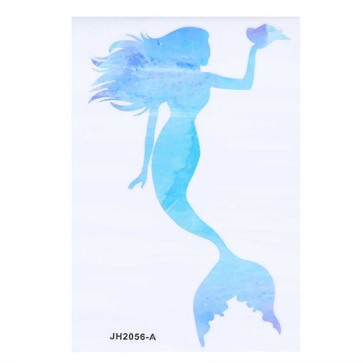 Mermaid Sticker Decorative Wall Decals for Decoration 3Pcs Pack