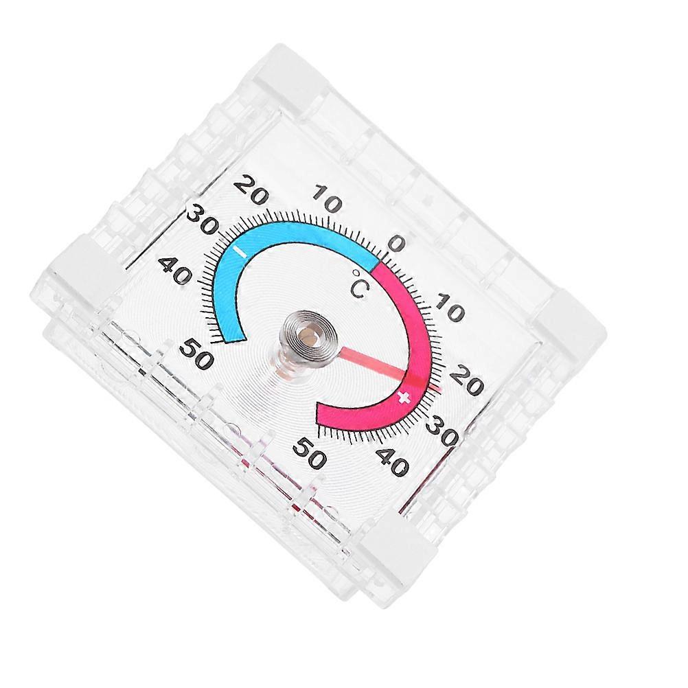 Wall Thermometer Outdoor Monitoring For All Ages Easy To Read Design Versatile Application Accurate Display 1Set