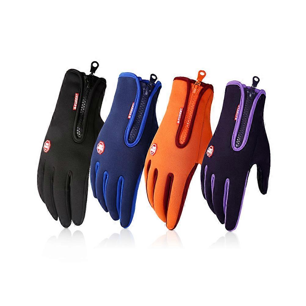 Warm Waterproof Cycling Gloves with Touchscreen Function Outdoor 1Pair