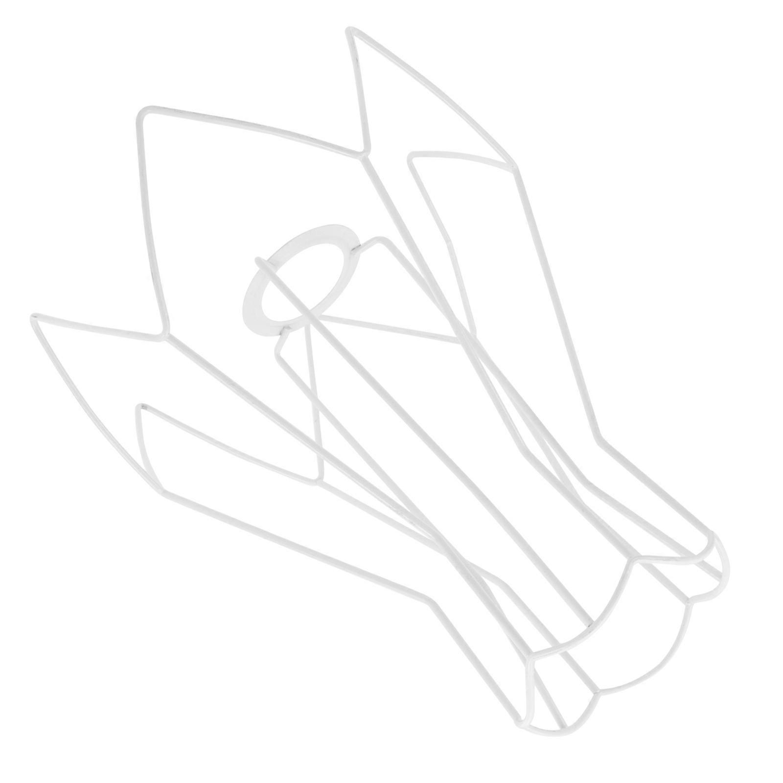 DIY Ring Lamp Shade Holder for Desk Lamp 3Pcs White Pack