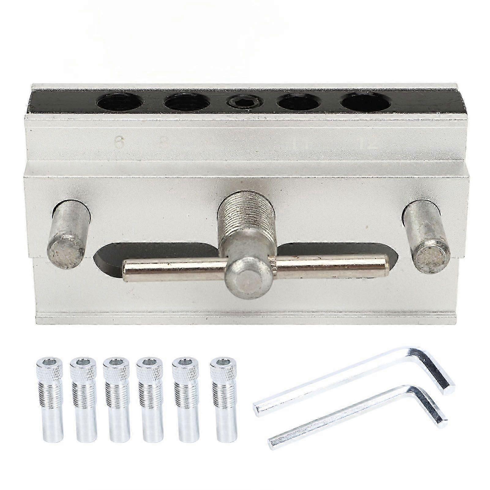 2025 Latest Model  Self Centering Dowel Jig Hole Drill Guide Positioner