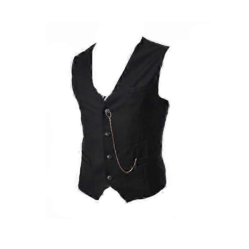 Miesten gangsteriasu ja asusteet setti steampunk vyötärötakki Peaky Blinders liivi taskukello 1920-luvun miehet Gatsby Cosplay asu