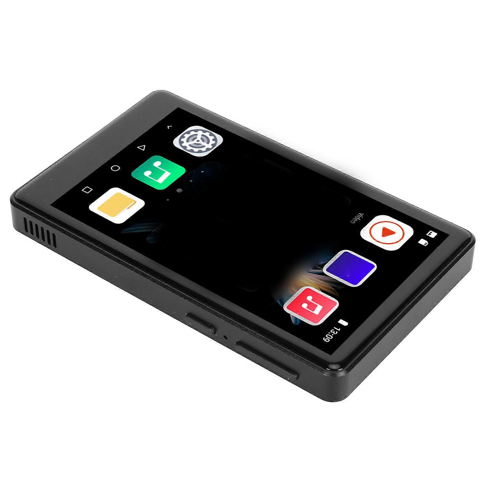Bluetooth MP3 Player 4.0" Touch HD 2GB RAM 16GB ROM Black