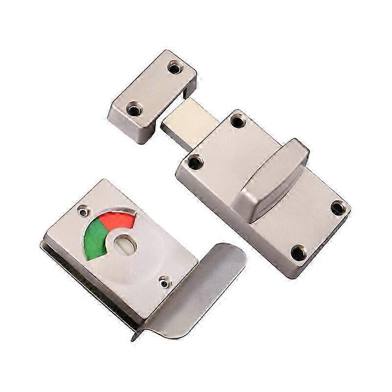 GU.B/good Toilet Door Lock With Red And Green Indicator Spare Parts Indicating Dormant Lock For Public Toilet