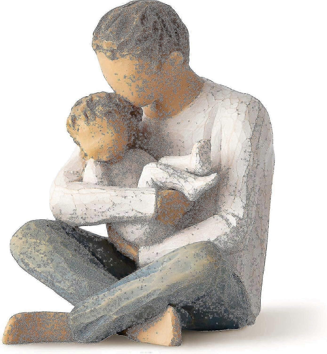 Kleine, geformte handbemalte Figur