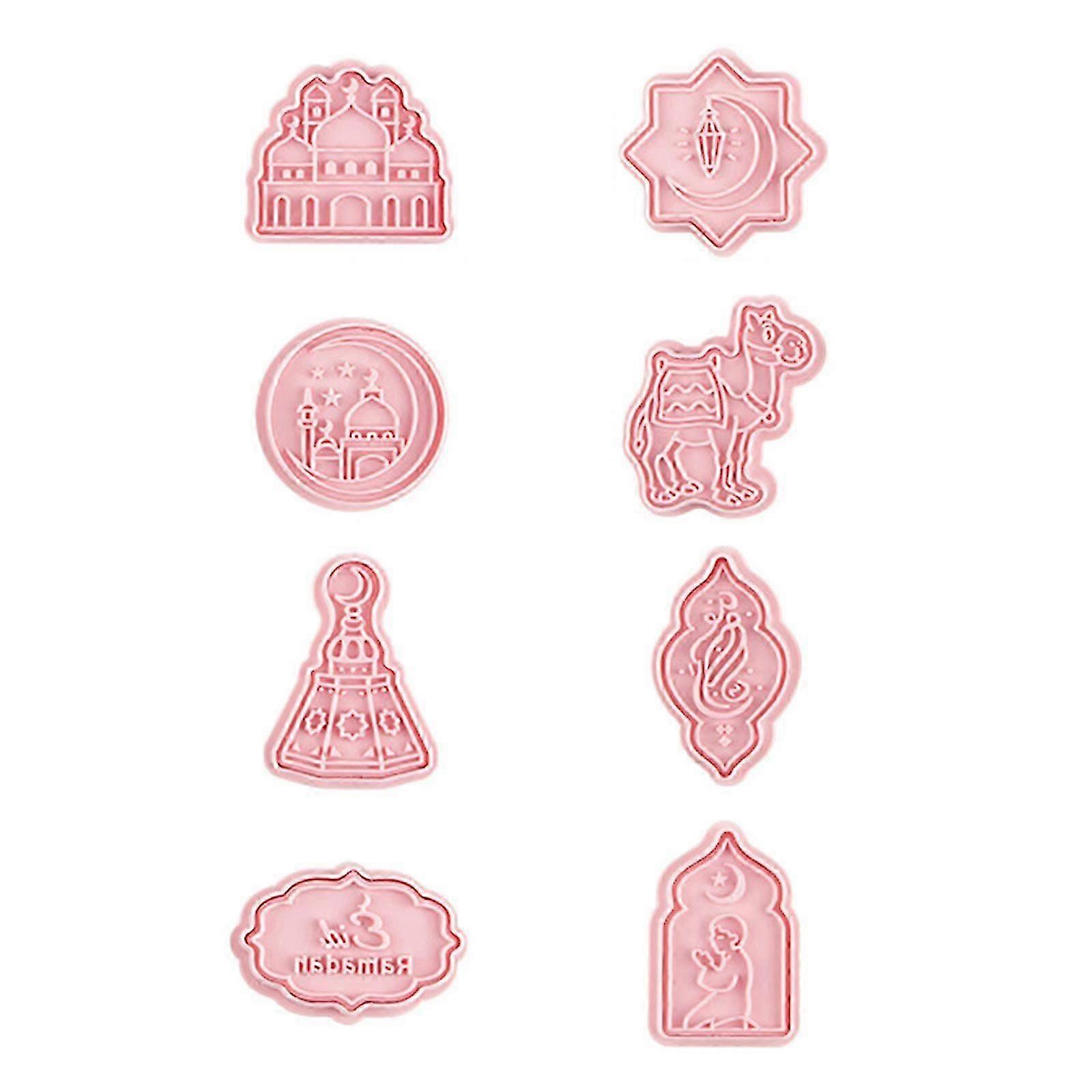 Diy Baking Cookie Cutters Cookie Moulds Baking Accessories For Eid Ramadan PK