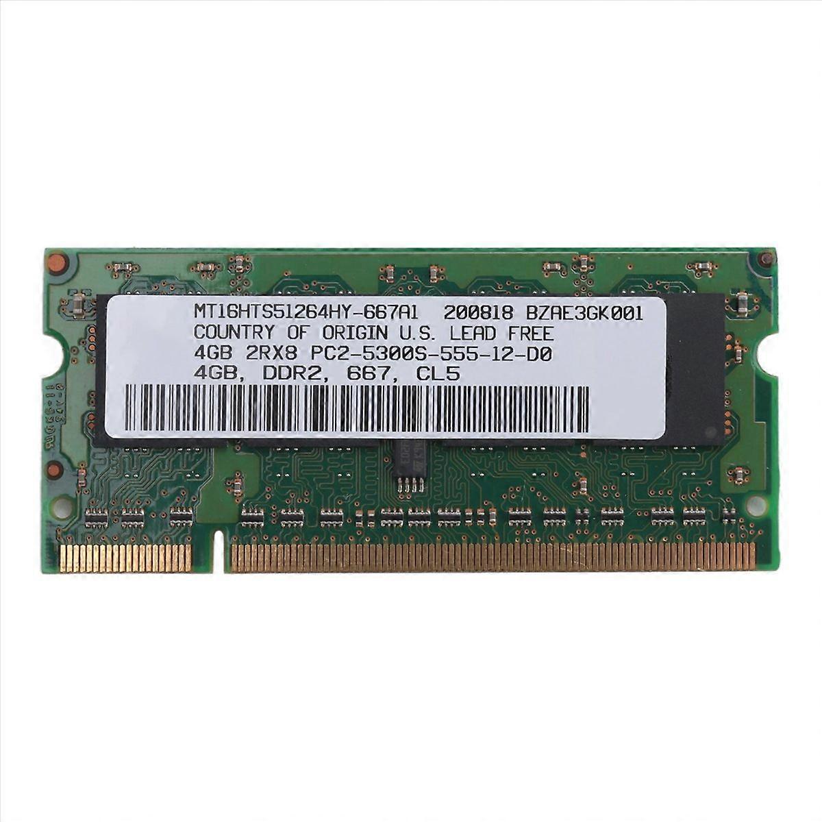 Memorie RAM pentru laptop DDR2 4GB 667Mhz PC2 5300 SODIMM 1.8V 200 pini