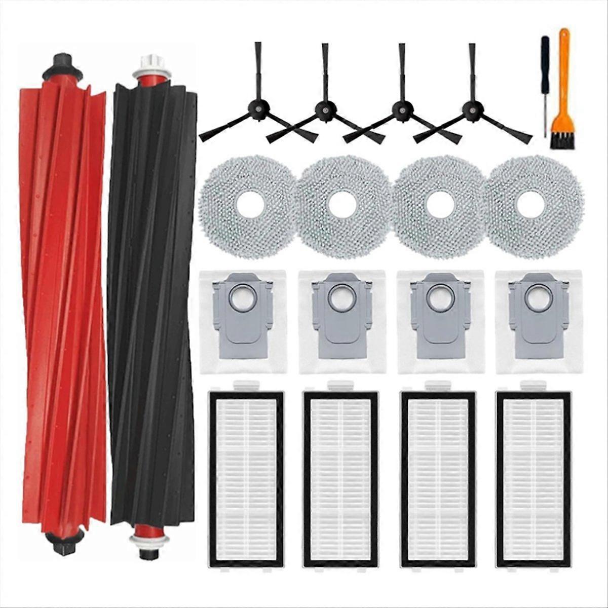 20 PCS Vacuum Cleaner Accessories for Roborock Qrevo