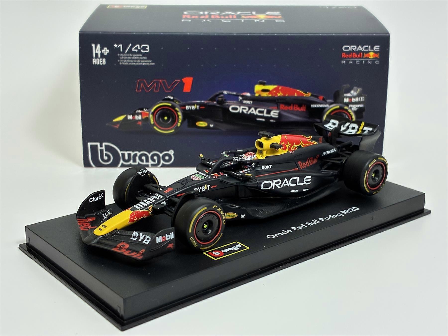 Max Verstappen #1 Oracle Red Bull Racing RB20 1:43 Bburago 38098V