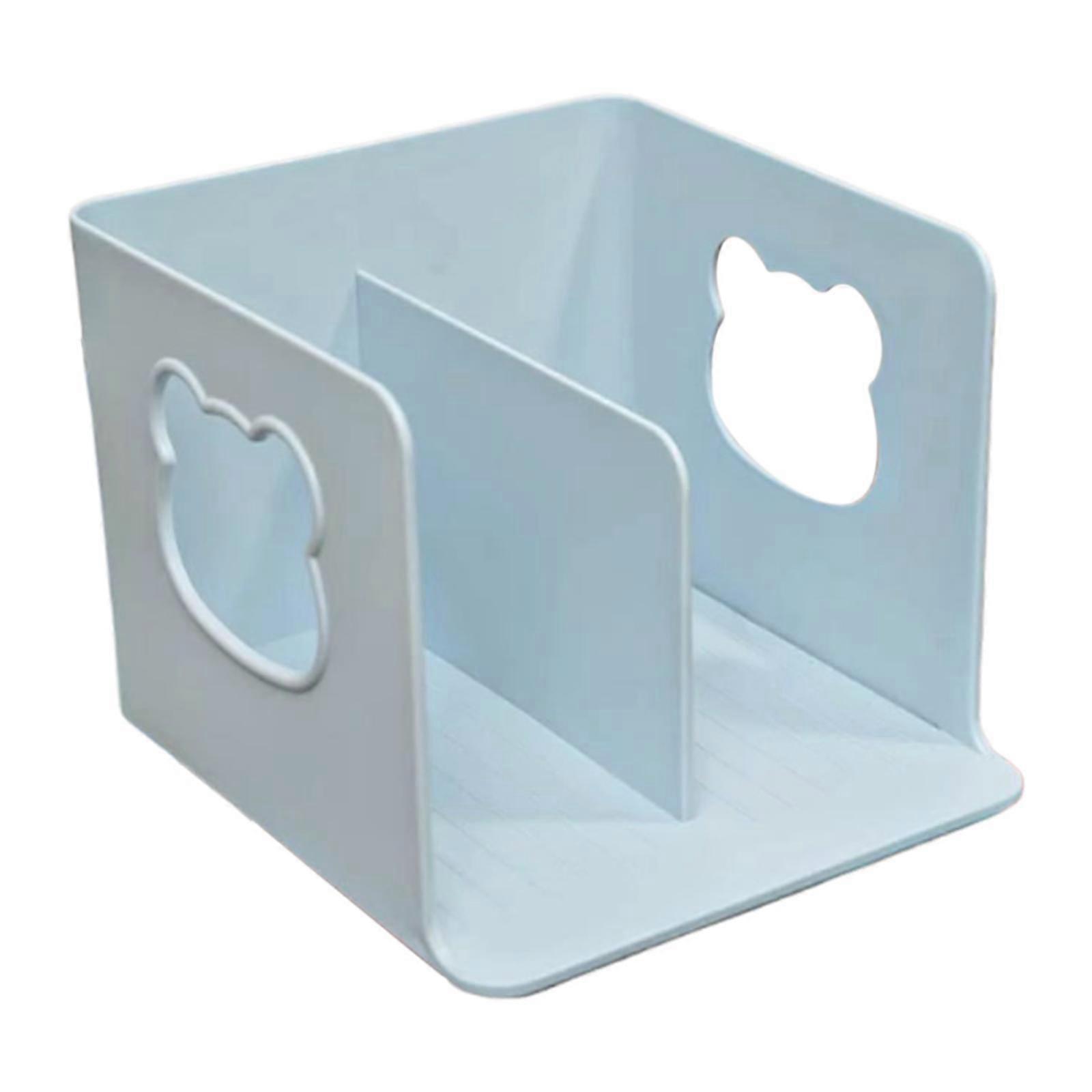 Desktop Book Holder Unique Space Saving Openwork Lightweight Desktop Bookshelf