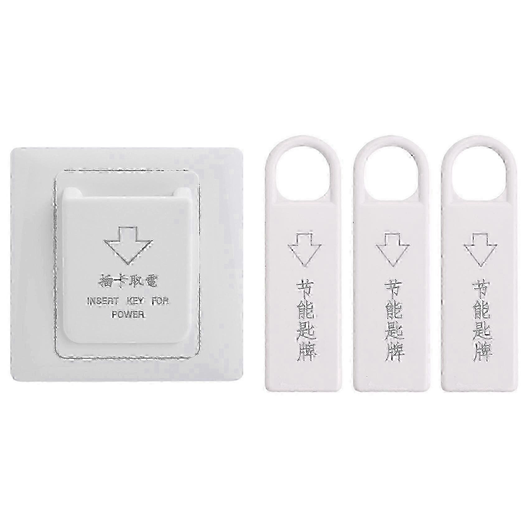 High Grade Hotel Magnetic Card Switch Energy Saving Switch Insert Key Magnetic Card
