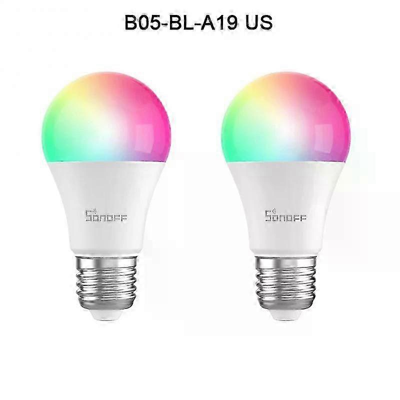 SONOFF B05 Wifi LED Bulb 9W E27 RGBCW Dimmable LED Lamp Bulb 220V-240V App Remote Control Work With Alexa Google Assistant_li