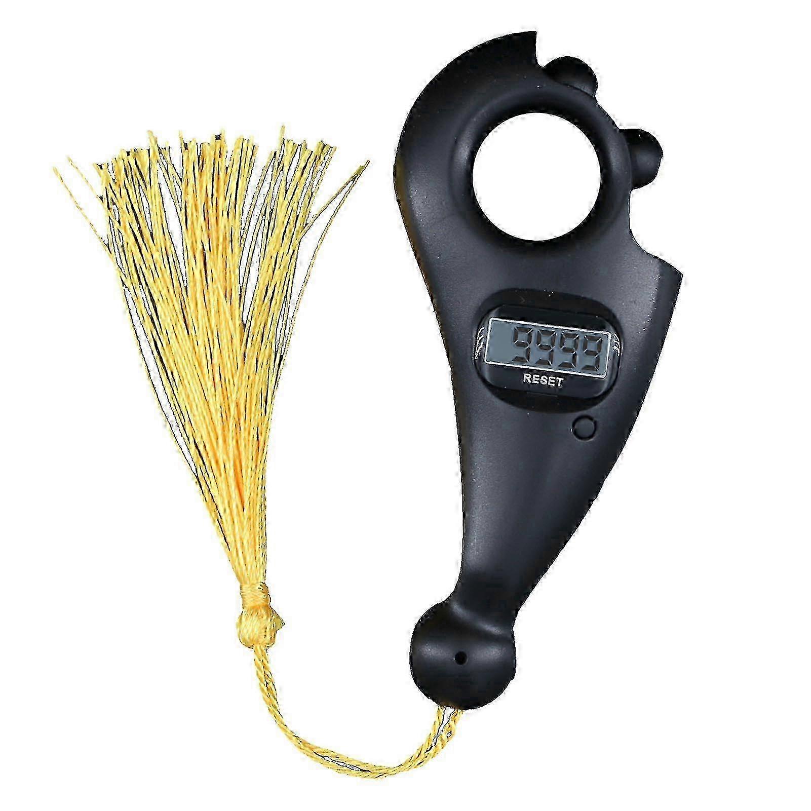 Electric Digital Beads Counter Handheld Rotating Portable Decompression Prayer Beads Counter