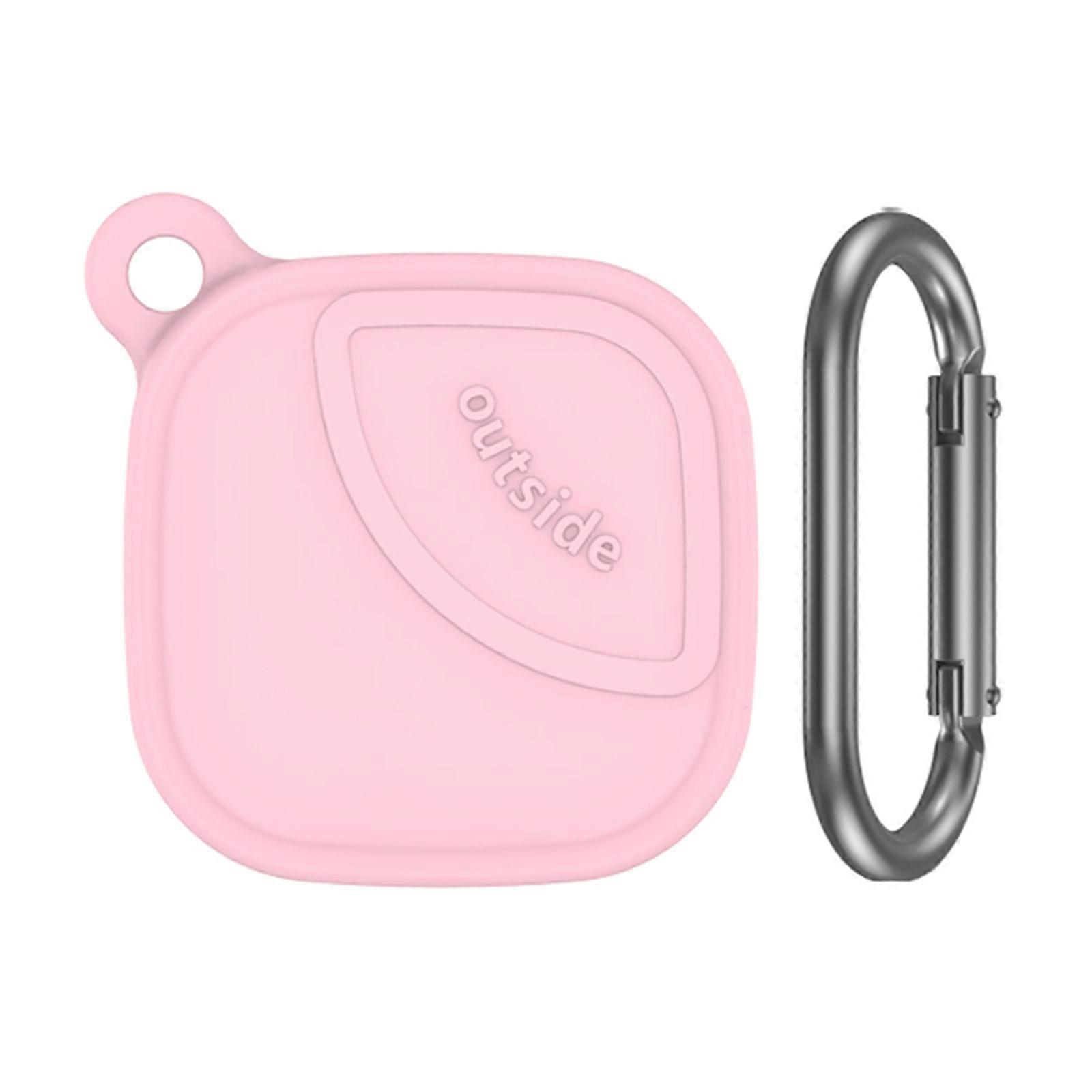 Silicone Protective Case Not Scratch & Shockproof Silicone Cover Not Slip Silicone Shell for Tile by Life360   Pink