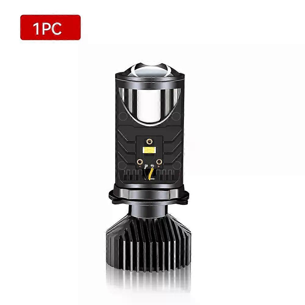 2PCS H4 Hi/Lo Beam LED Mini Projector Lens Car Styling Headlight Bulbs Automobile Lamp 6500K 2000LM Focused Lighti Y6