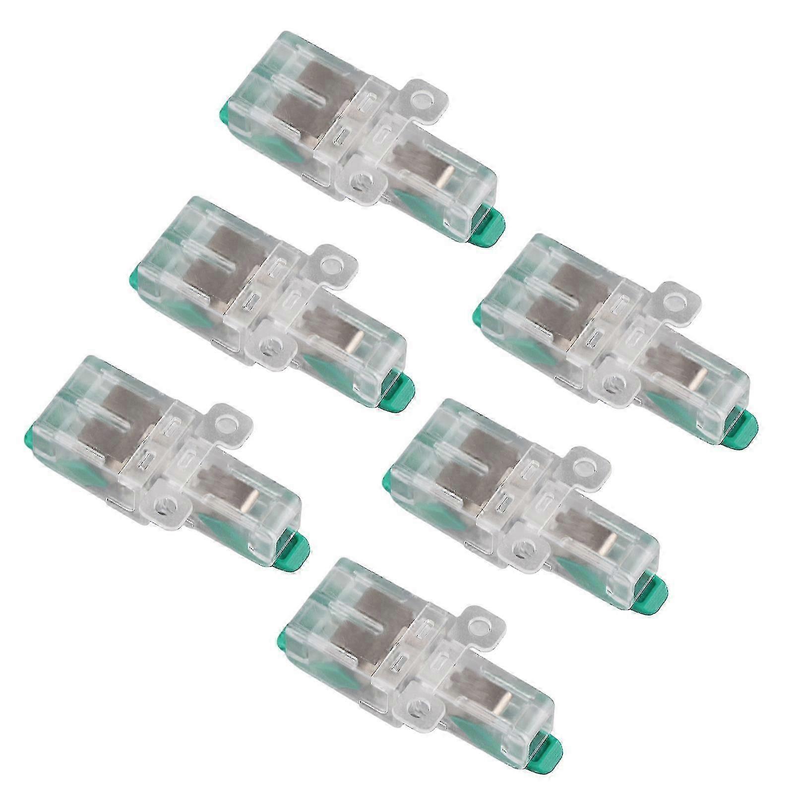 20Pcs Wire Splice Connector 1 In 2 Out Lever Wire Connector 41A 450V for 0.5‑6mm² 10‑20AWG