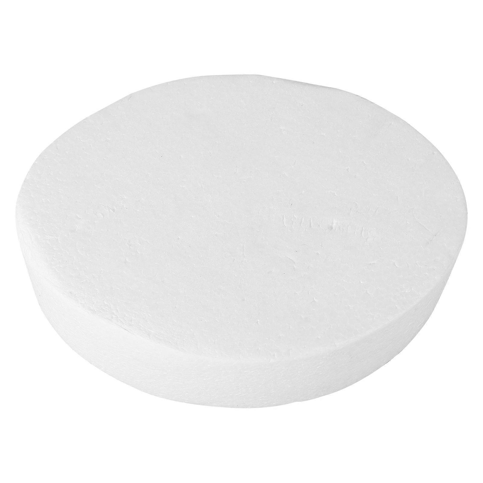 Oval Foam Cake Dummy for Practicing Cake Decorating Tool Accessory