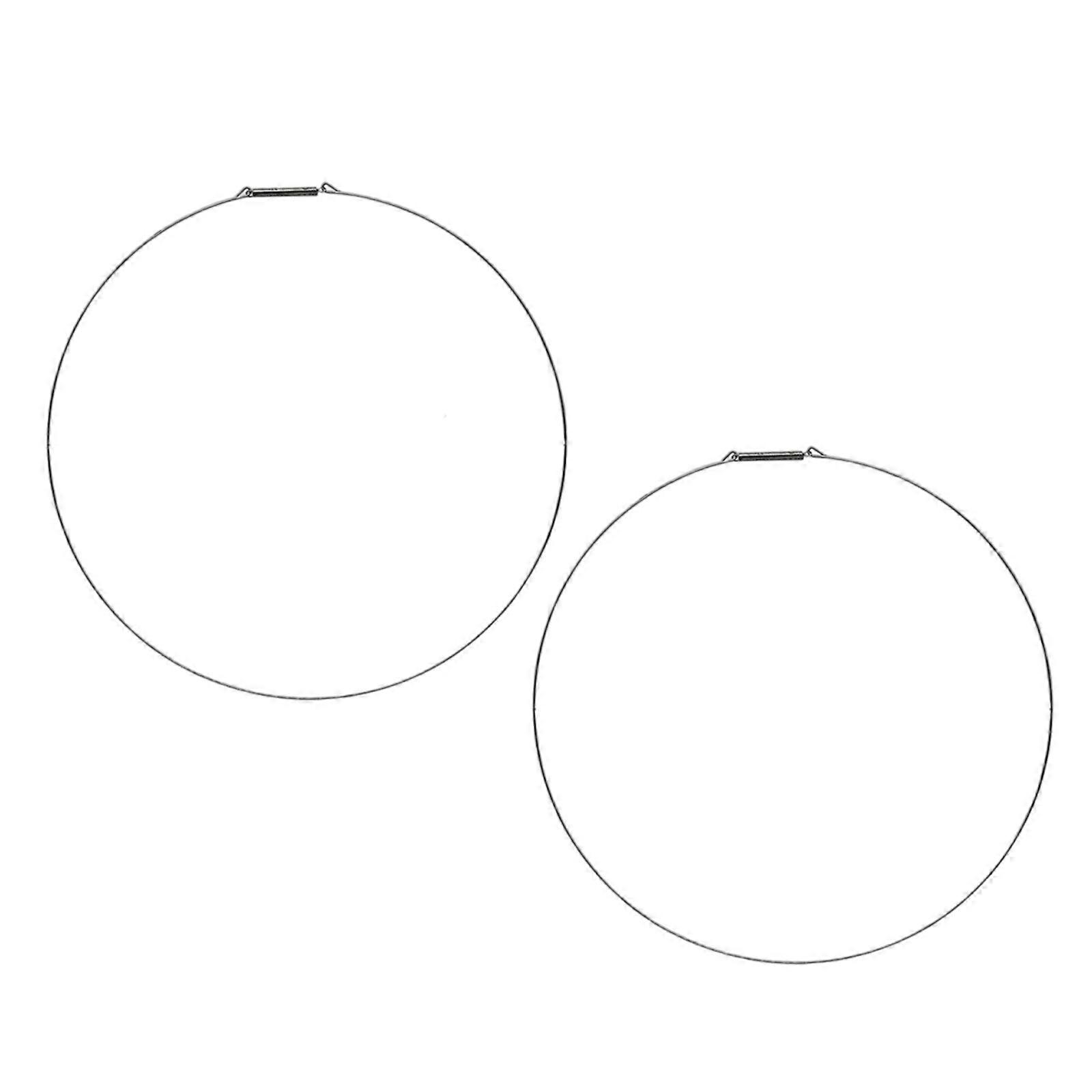 2Pcs 32/34/40cm Washing Machine Boot Seal Retaining Adapter For Washing Machine Replacement Part Metal Easy Installation Multicolor