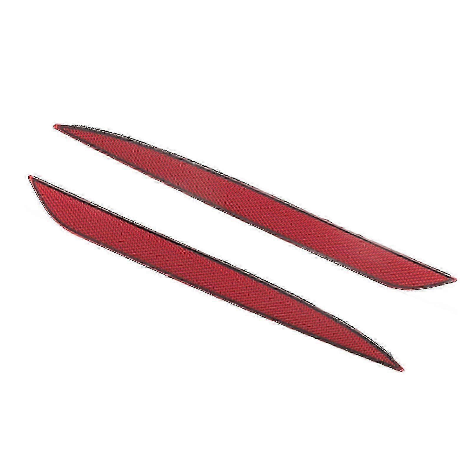 Rear Bumper Reflector Pair for Tesla Model Y 2020-2023, Red, 1495817 00 C Left & Right 0926